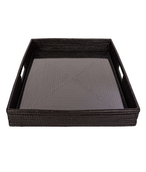 Square Serving Tray with Removable Glass Insert