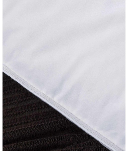 Hotel Collection 100% Cotton Medium Support Feather and Down 2-Pack Pillows  Standard