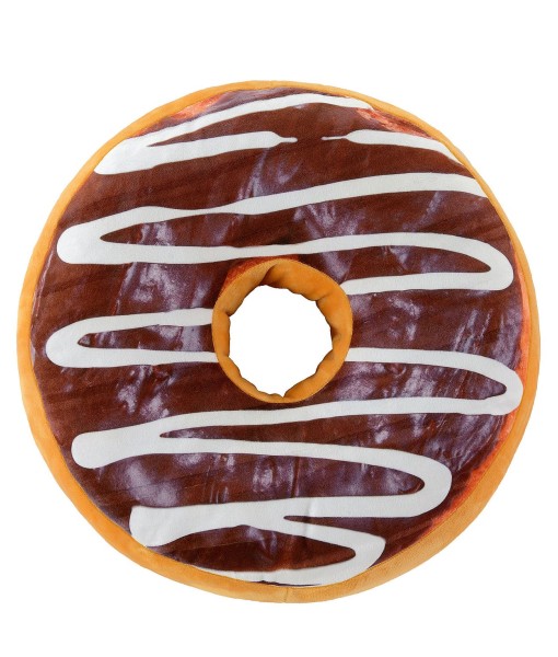 Reversible Photoreal Donut Decorative Pillows