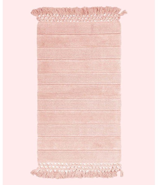 Safira Fringe Cotton Bath Rug Collection