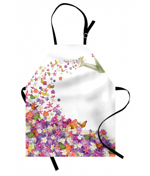 Floral Elegance Cooking Apron