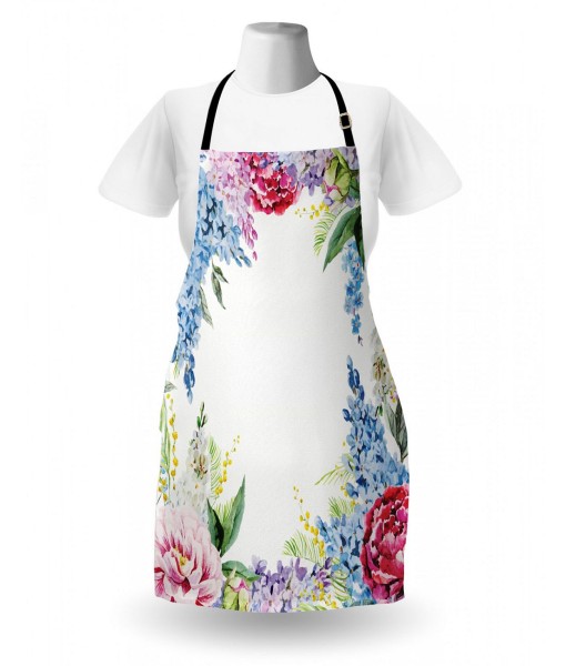 Delicate Flower Petal Apron