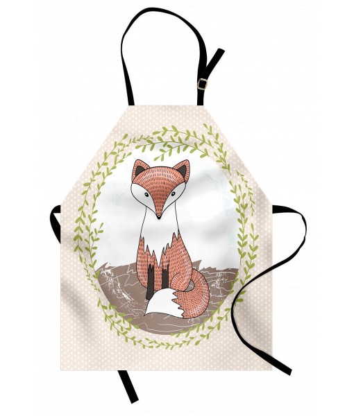 Fox-themed Culinary Apron